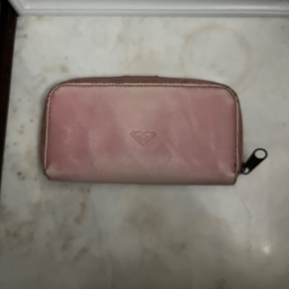 Vintage Roxy Pink Leather Wallet - Picture 3 of 4